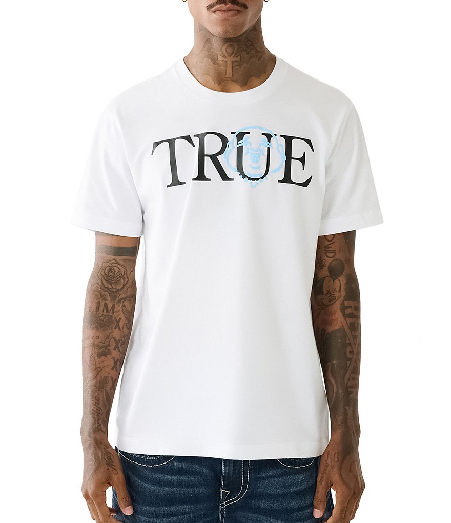 Футболка True Religion с короткими рукавами True, белый