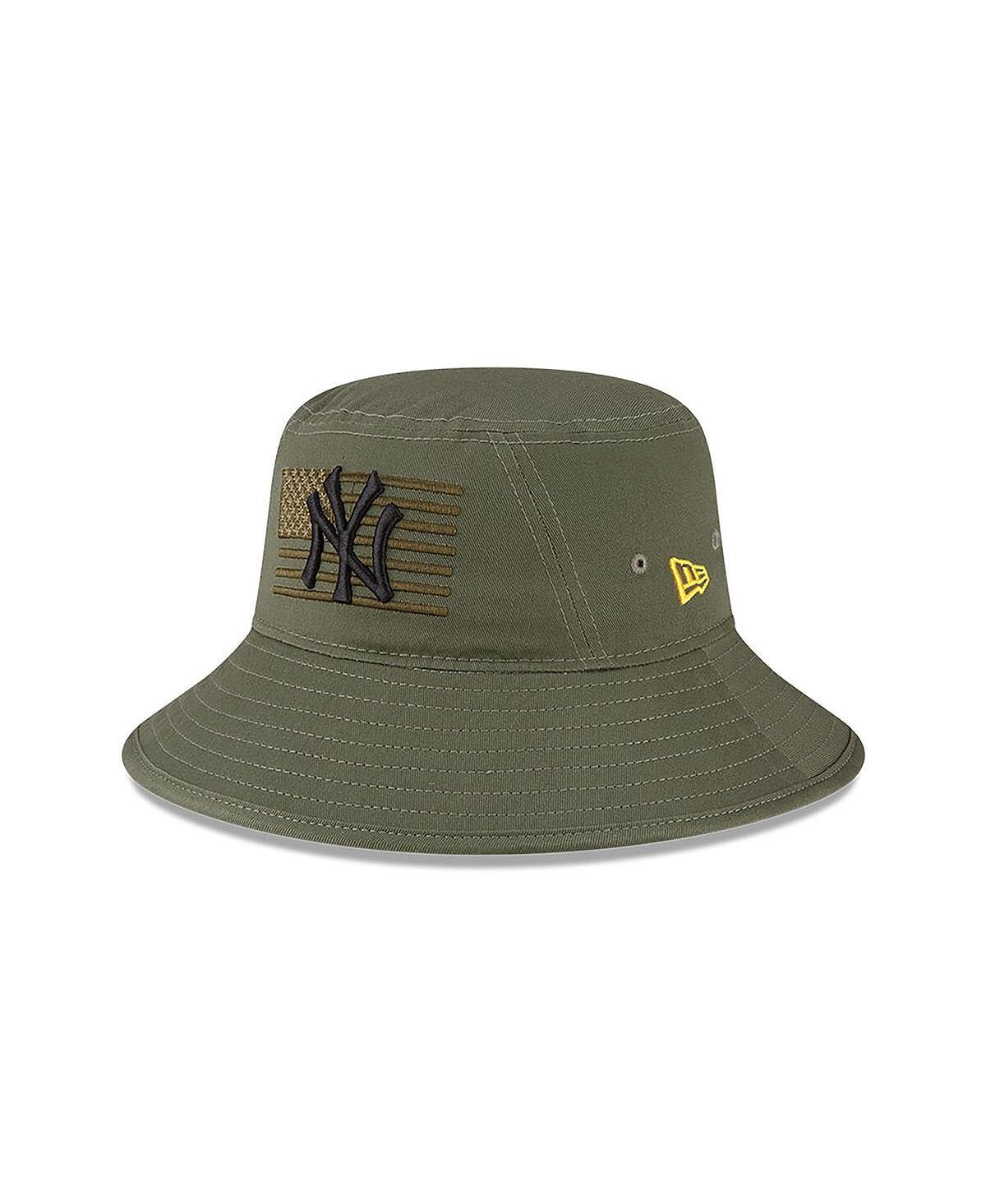 

Мужская зеленая панама New York Yankees ко Дню Вооруженных Сил 2023 New Era
