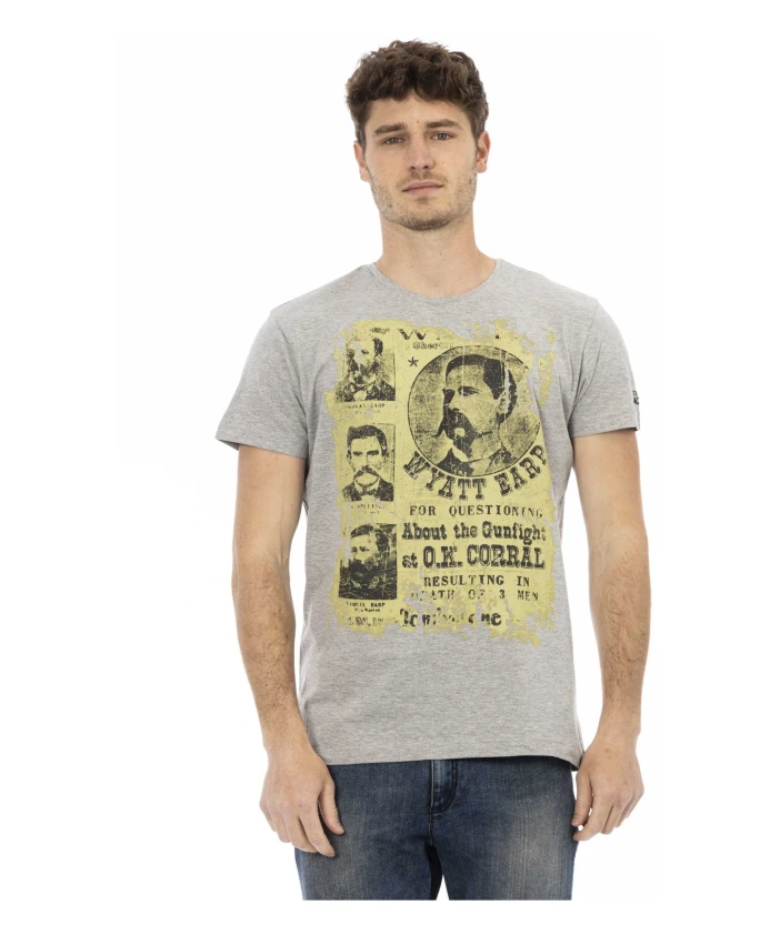 

Футболка Trussardi, серый