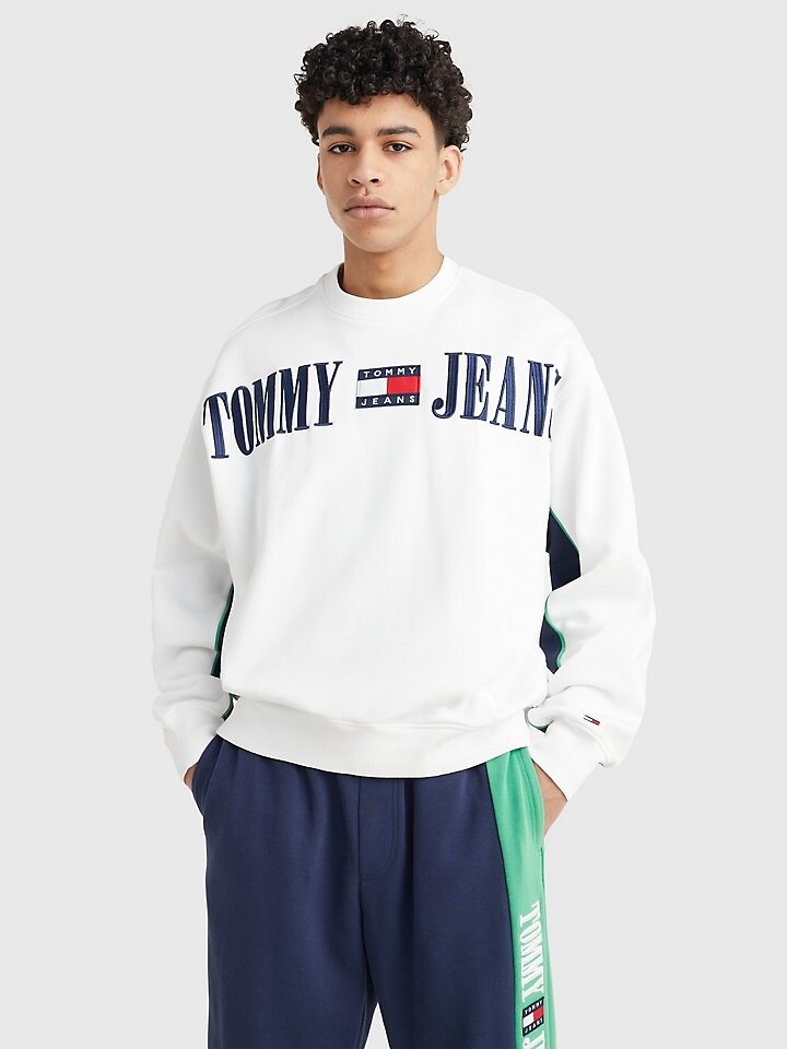 

Толстовка с логотипом в стиле ретро Tommy Jeans