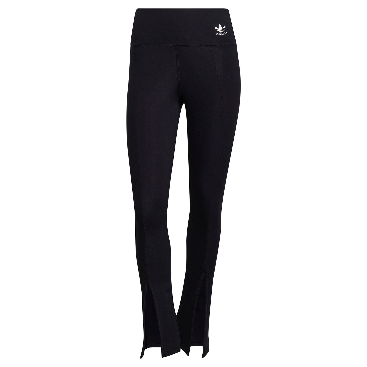 

Леггинсы Adicolor Classics из нержавеющей стали с открытым подолом Adidas, черный