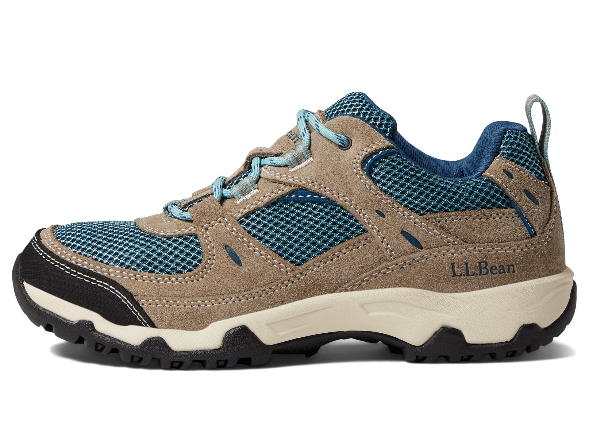 

Треккинговые ботинки L.L.Bean Trail Model Hiker 4 Ventilated Low, коричневый/синий