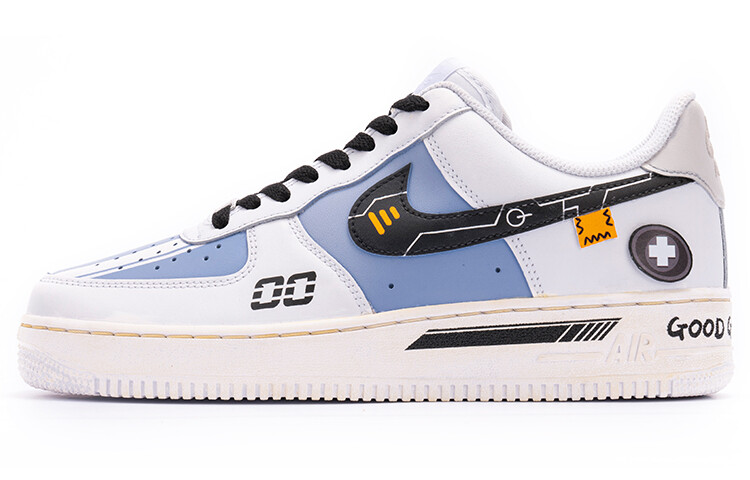 

Кроссовки для скейтбординга Air Force 1 женские, низкие, белые Nike