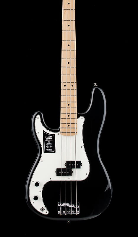 Басс гитара Fender Player Precision Bass Left-Handed - Black #07458 цена и фото