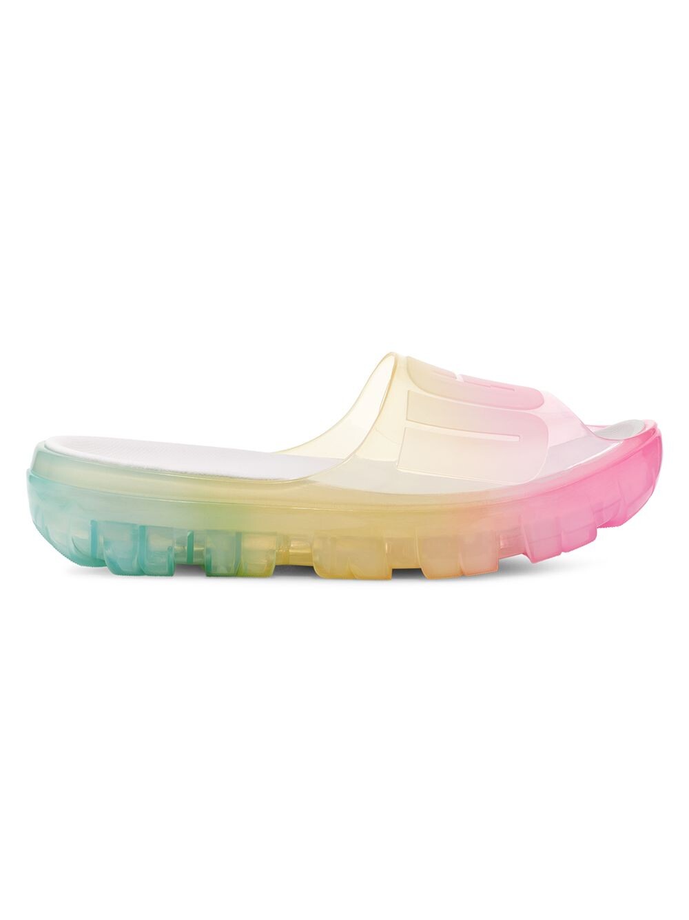

джелла радужные шлепанцы UGG