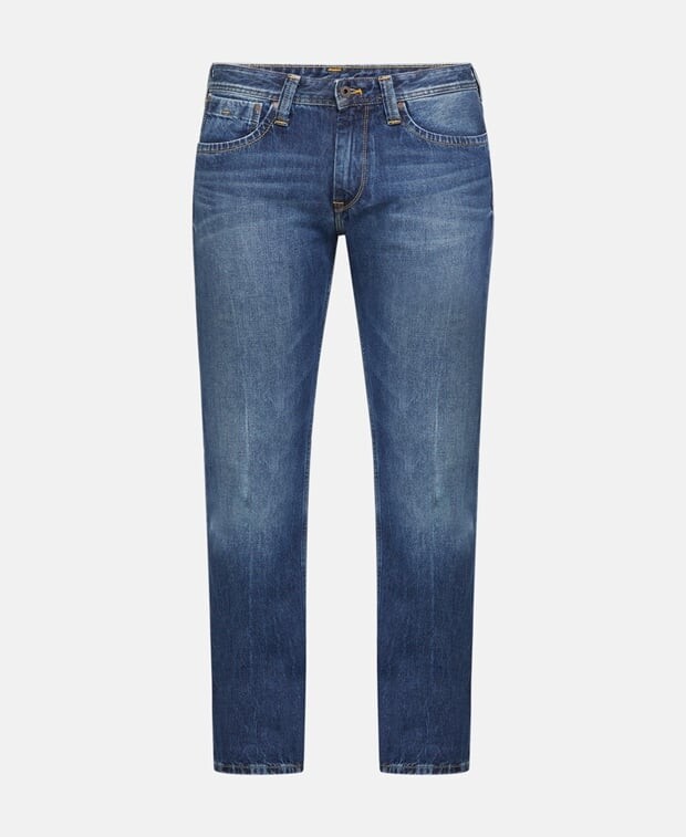 

Джинсы узкого кроя Pepe Jeans, синий