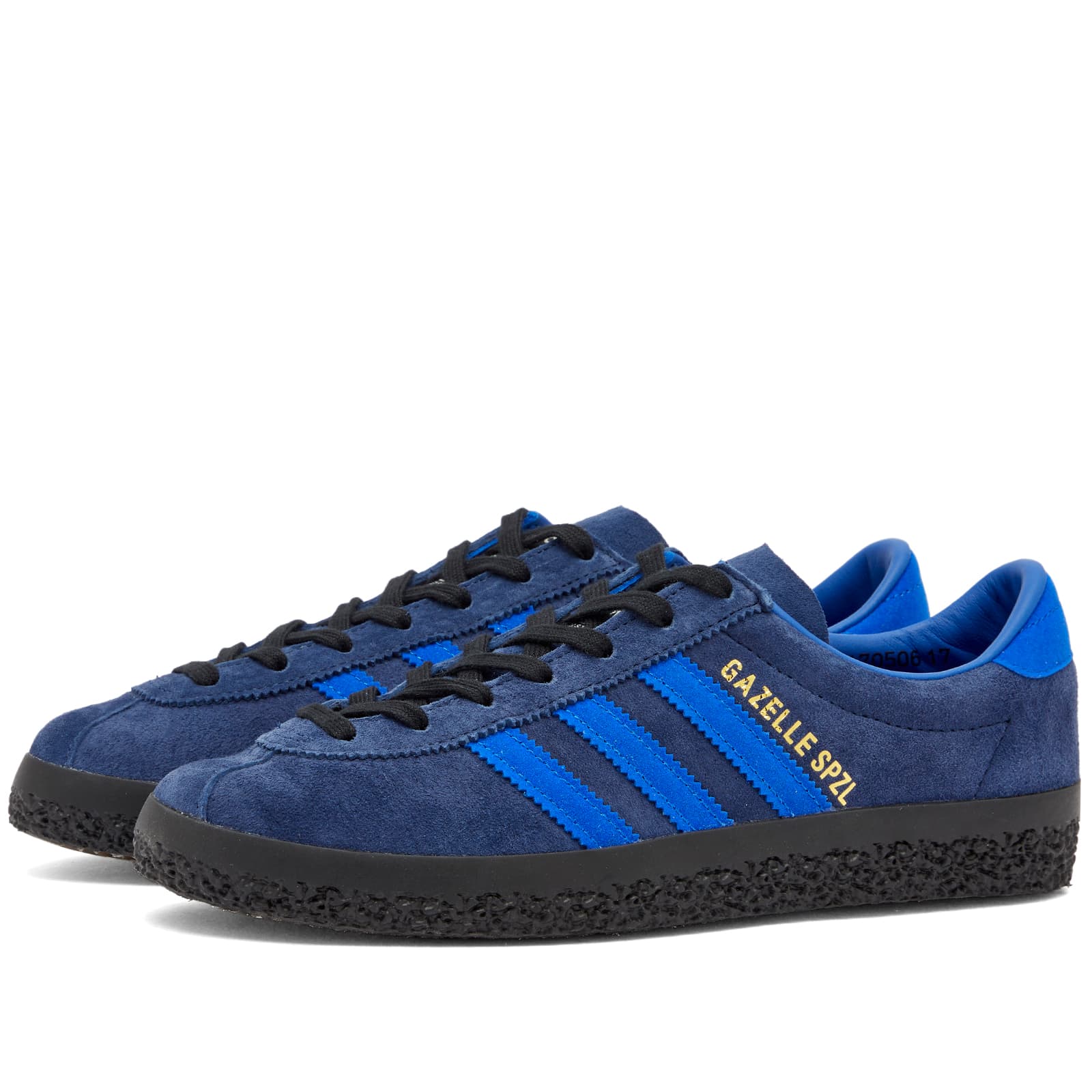 Кроссовки Adidas Spzl Gazelle, цвет Dark Blue & Black