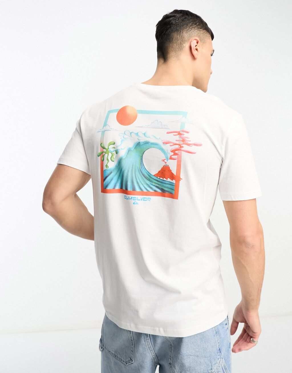

Белая футболка Ocean Bed Quiksilver