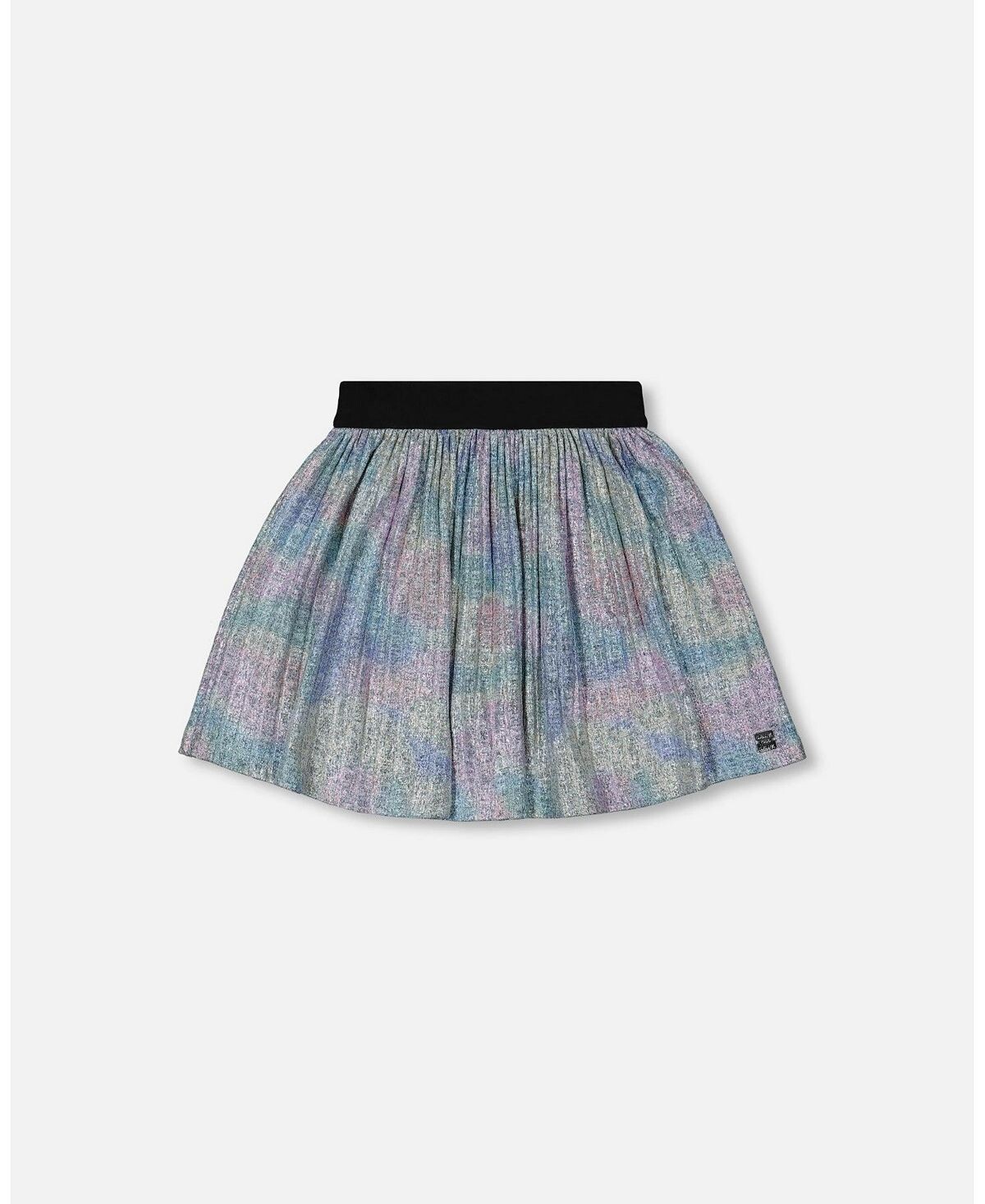 

Юбка с принтом для девочек металлик Tie Dye — для малышей|ребенок Deux par Deux