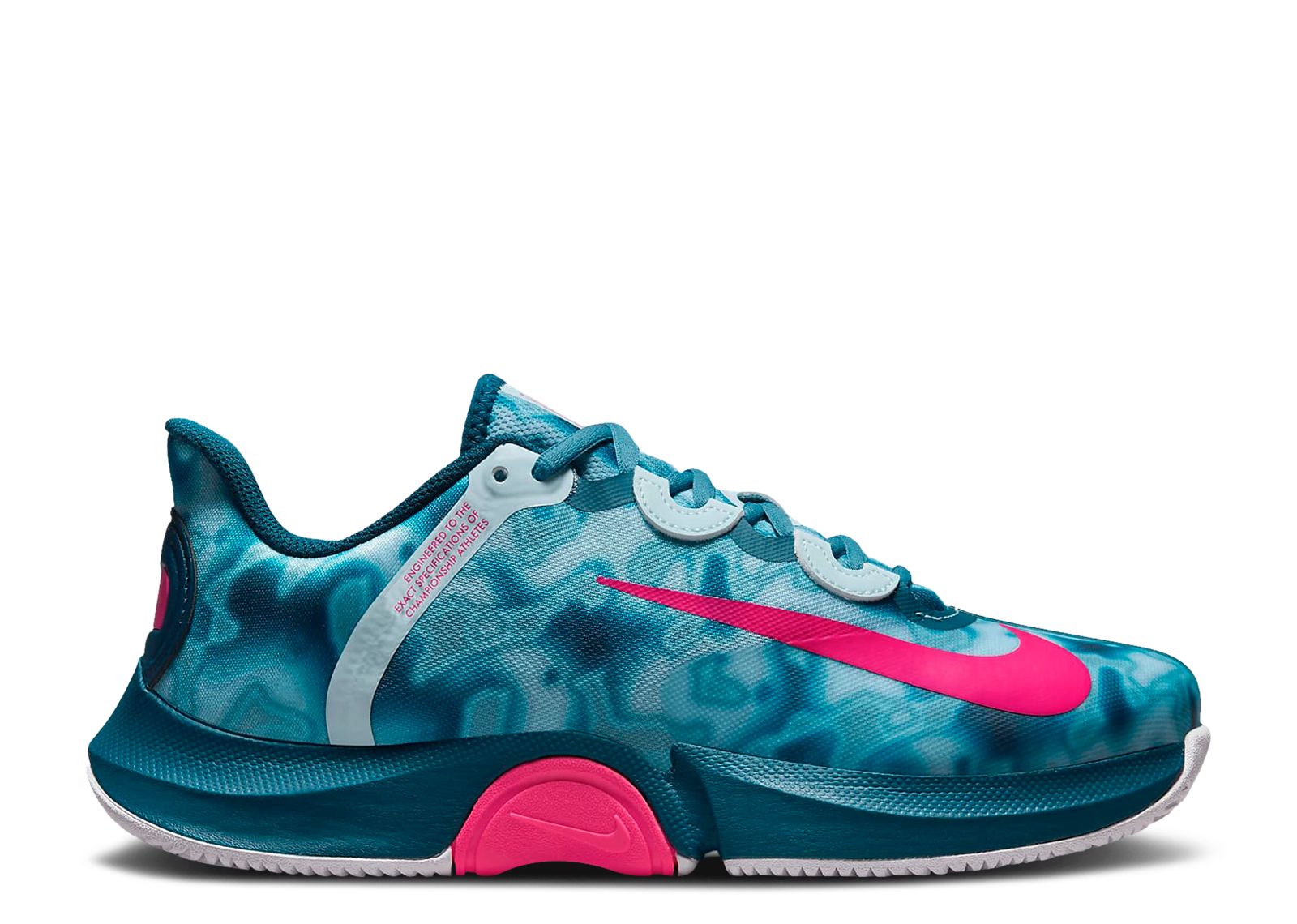 Кроссовки Nike Naomi Osaka X Wmns Nikecourt Air Zoom Gp Turbo 'Glacier Blue Marble', синий фото