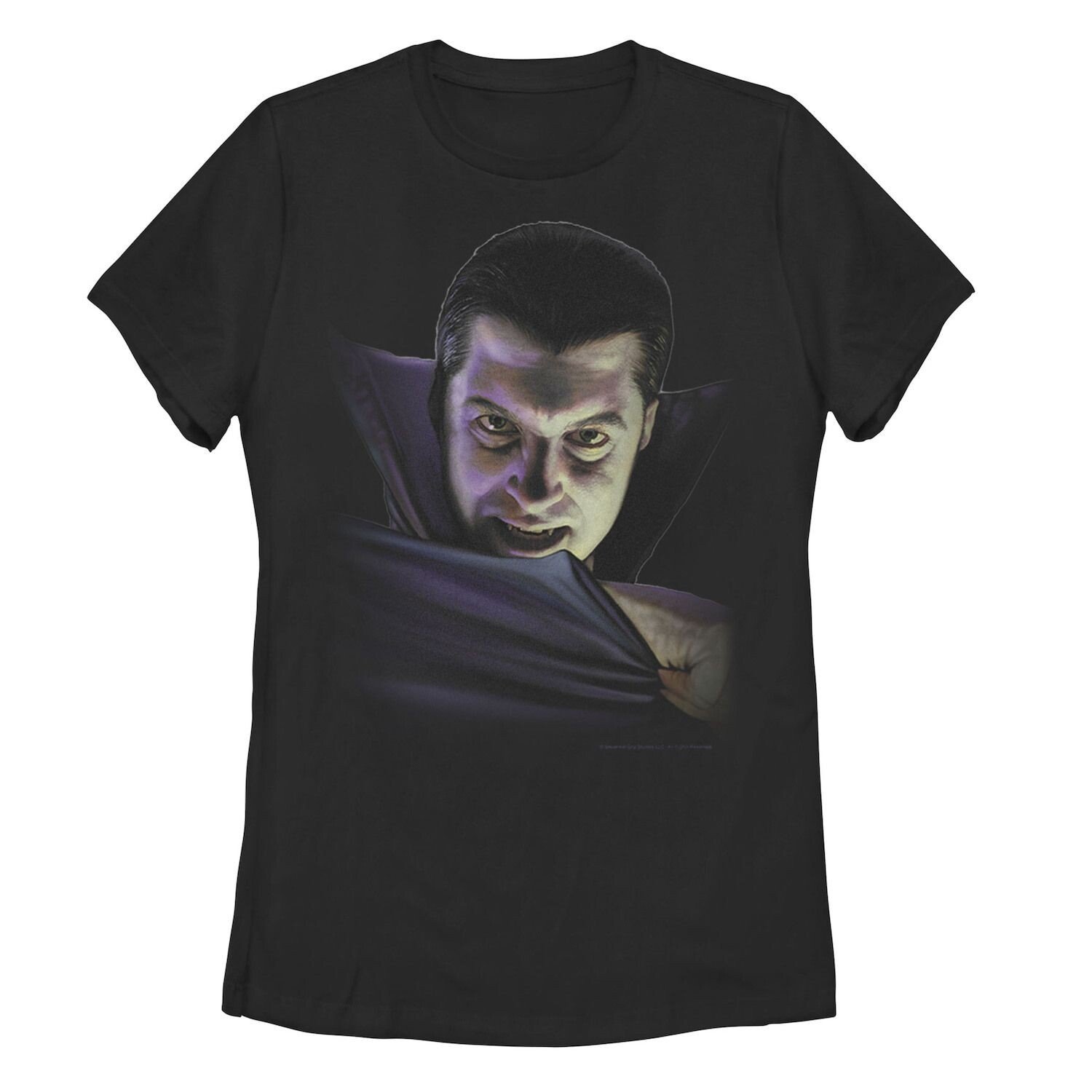 

Футболка Universal Monsters Dracula для юниоров с большим лицом Licensed Character