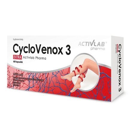 Цикловенокс Экстра 3 Экстра 60 капсул ActivLab, Pharma ActivLab activlab мака – 60 капсул
