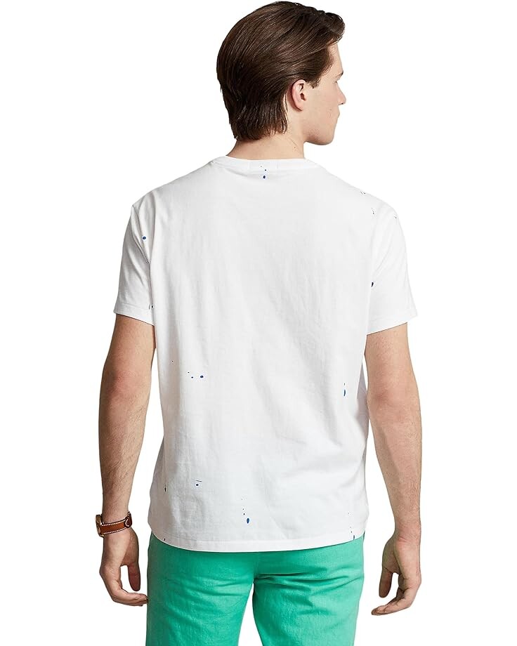 

Футболка Polo Ralph Lauren Classic Fit Big Pony Jersey T-Shirt, белый