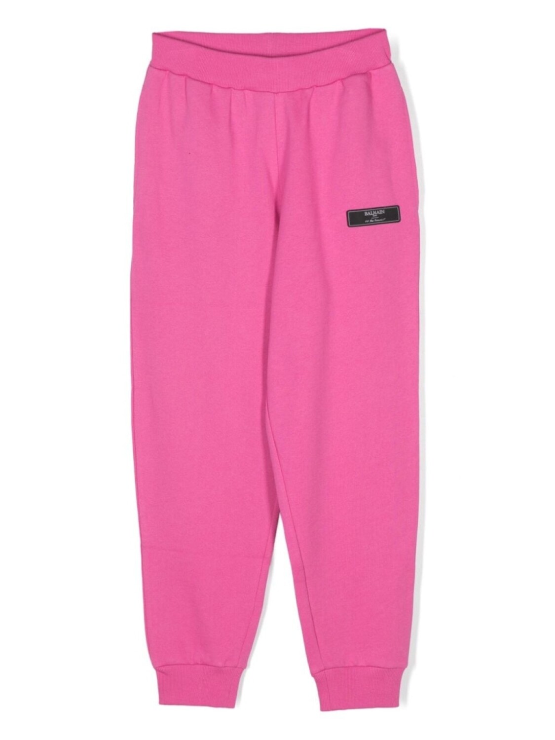 

Balmain Kids спортивные брюки с логотипом, розовый