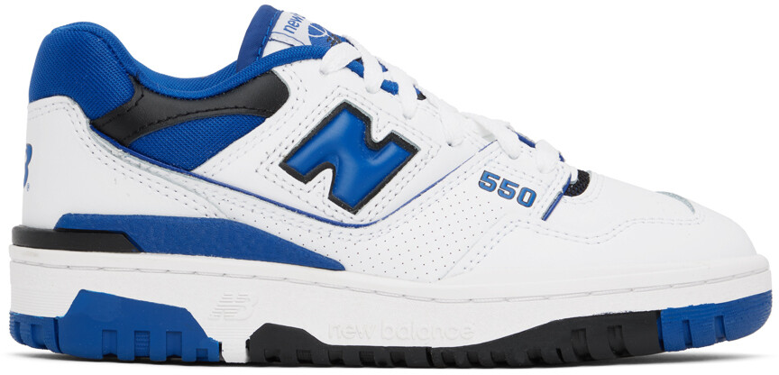 

Бело-синие кроссовки 550 New Balance