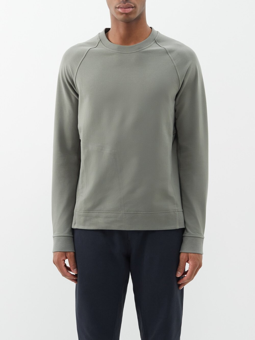 

Толстовка city sweat из джерси Lululemon, серый