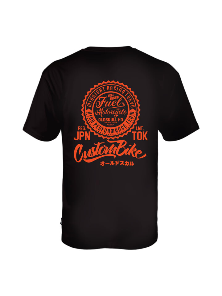 

Футболка OLDSKULL Rtrip Chromance Logo Graphic, черный