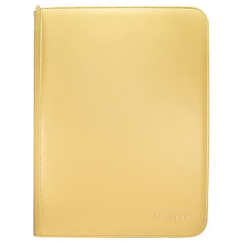 

Папка для карт Vivid 9-Pocket Zippered Pro-Binder – Yellow Ultra Pro