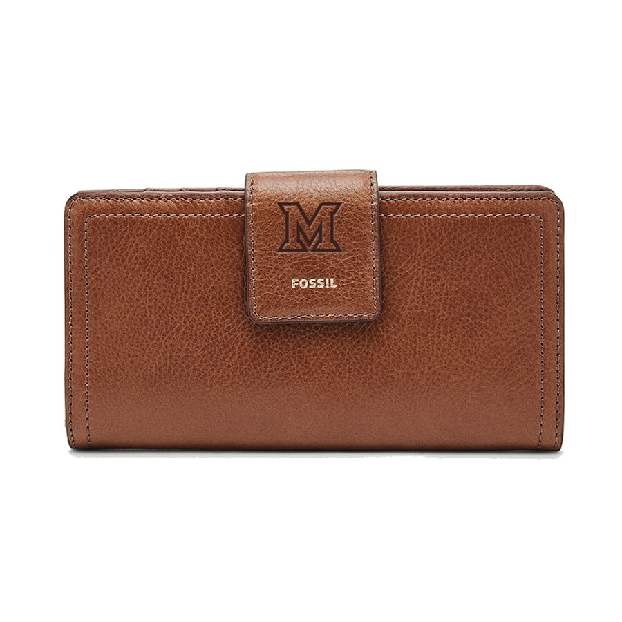 

Сумка-клатч Fossil Miami University Redhawks, коричневый