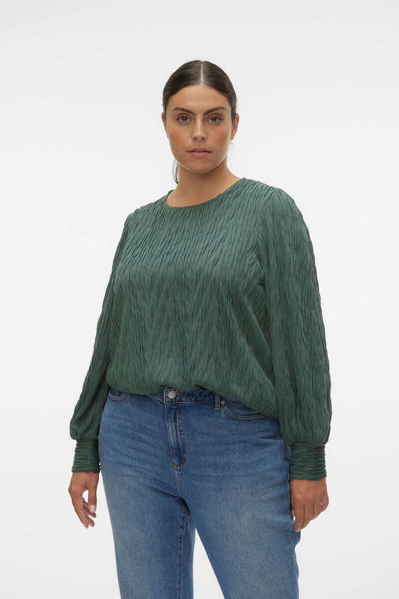 

Топ Curve с длинными рукавами Vero Moda Curve, зеленый
