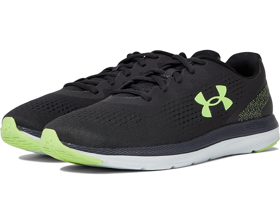 Кроссовки Under Armour Charged Impulse 2, цвет Jet Gray/Black/Quirky Lime
