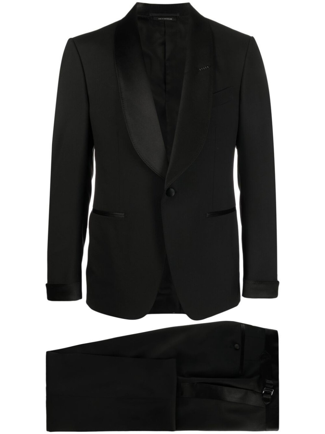 

TOM FORD костюм с однобортным пиджаком, черный