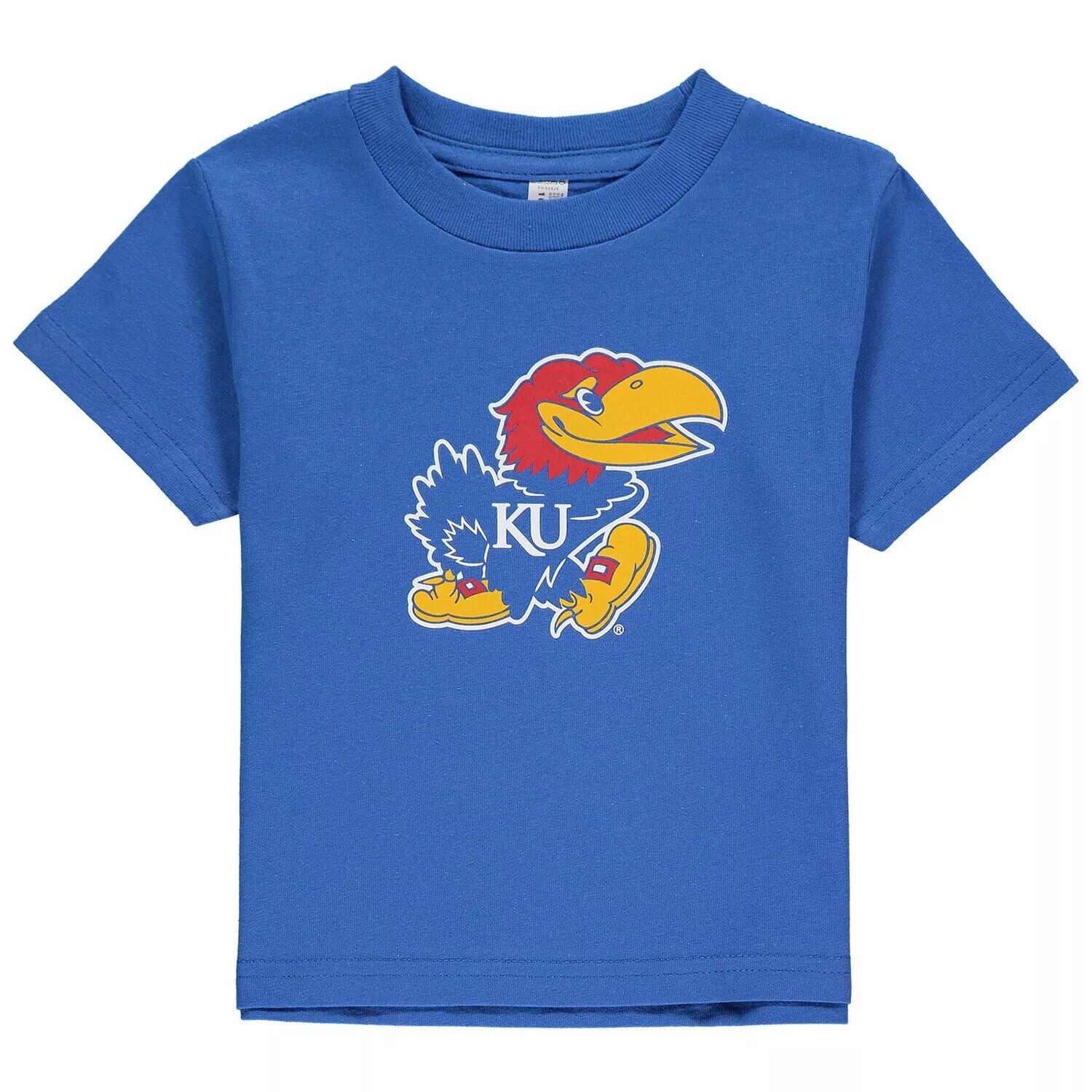 

Футболка с большим логотипом Royal Kansas Jayhawks для малышей Unbranded