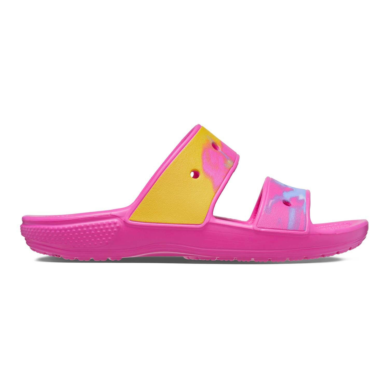 

Классические шлепанцы для взрослых Crocs с эффектом омбре