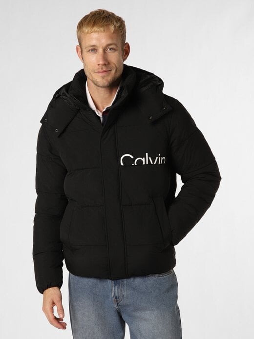 

Стеганая куртка Calvin Klein Jeans, черный