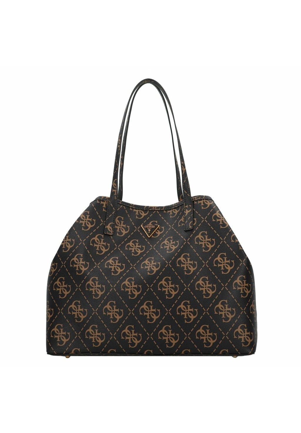 

Сумка для покупок VIKKY Guess, коричневый логотип
