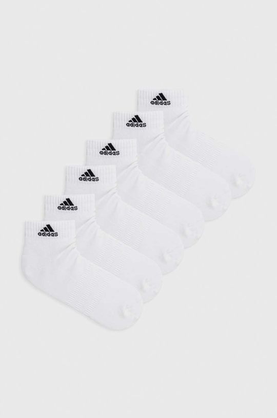 6 упаковок носков adidas Performance, белый