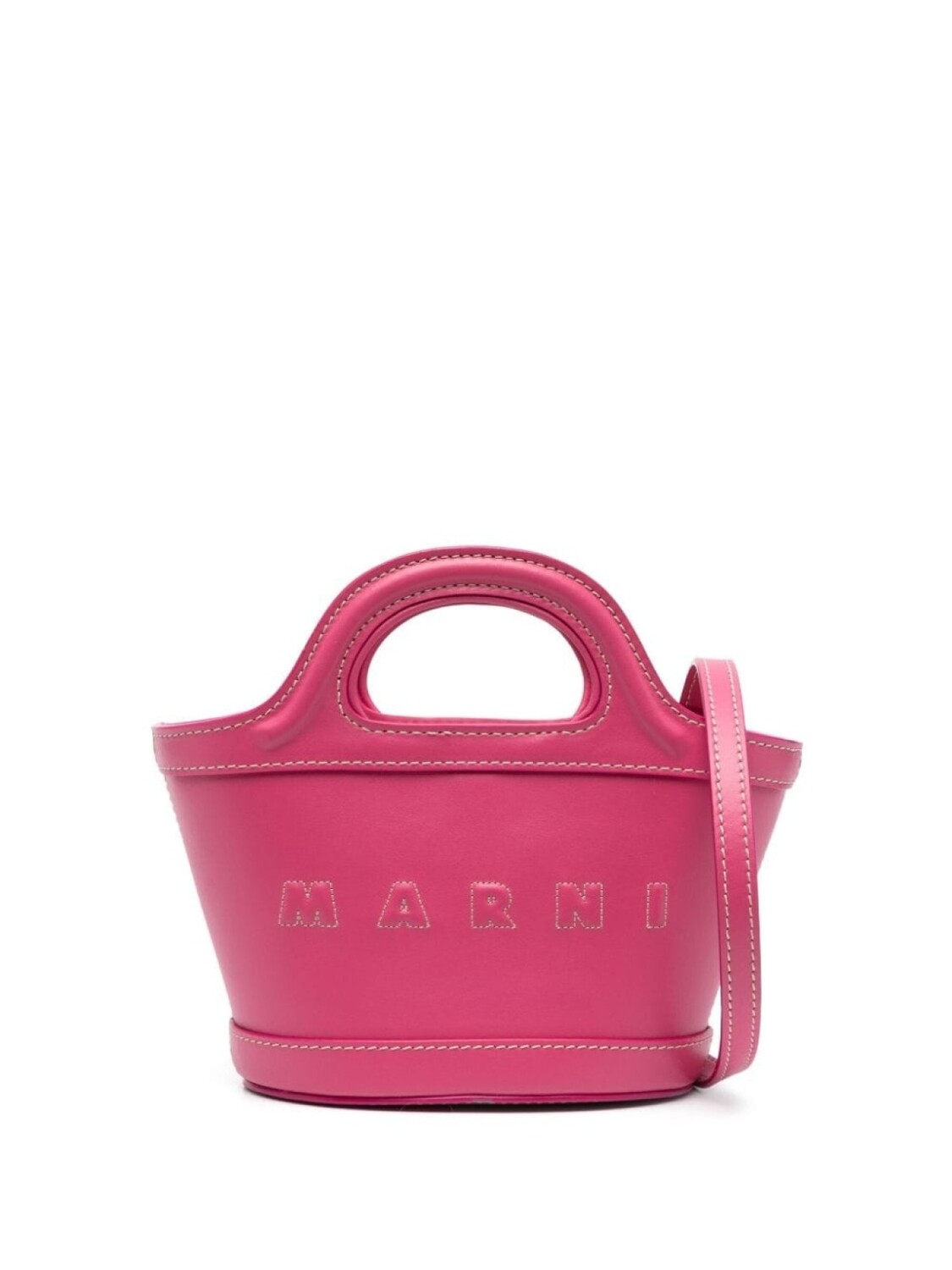 

Marni сумка-тоут с логотипом, розовый