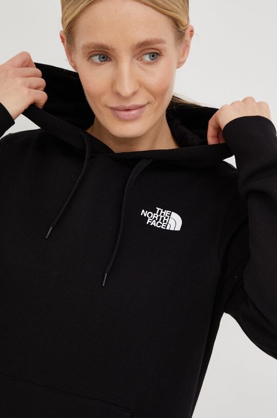

Хлопковая толстовка The North Face, черный