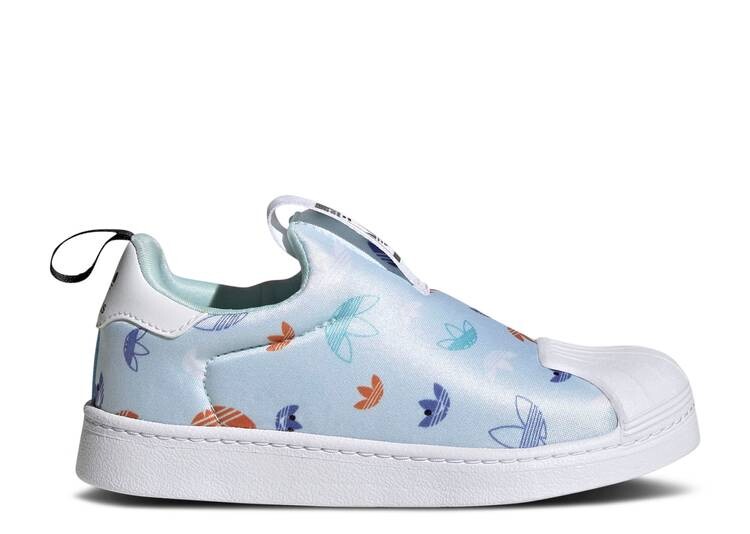 

Кроссовки Adidas SUPERSTAR 360 J 'REPEAT LOGO - ALMOST BLUE', синий