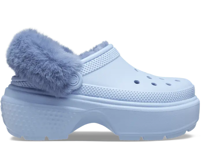 

Сабо с подкладкой Stomp Crocs мужские, цвет Blue Calcite
