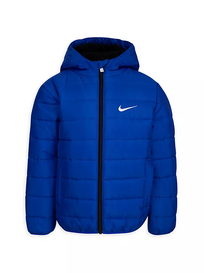

Стеганая куртка Essential для маленького мальчика Nike, синий