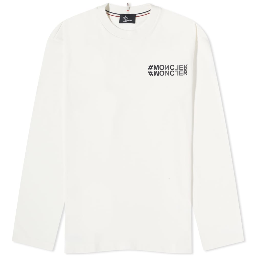 Moncler Grenoble футболка с длинным рукавом, белый