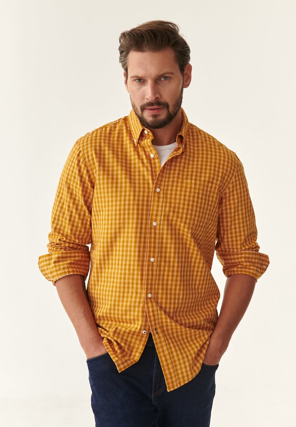 

Рубашка CHARLES TATUUM, цвет yellow