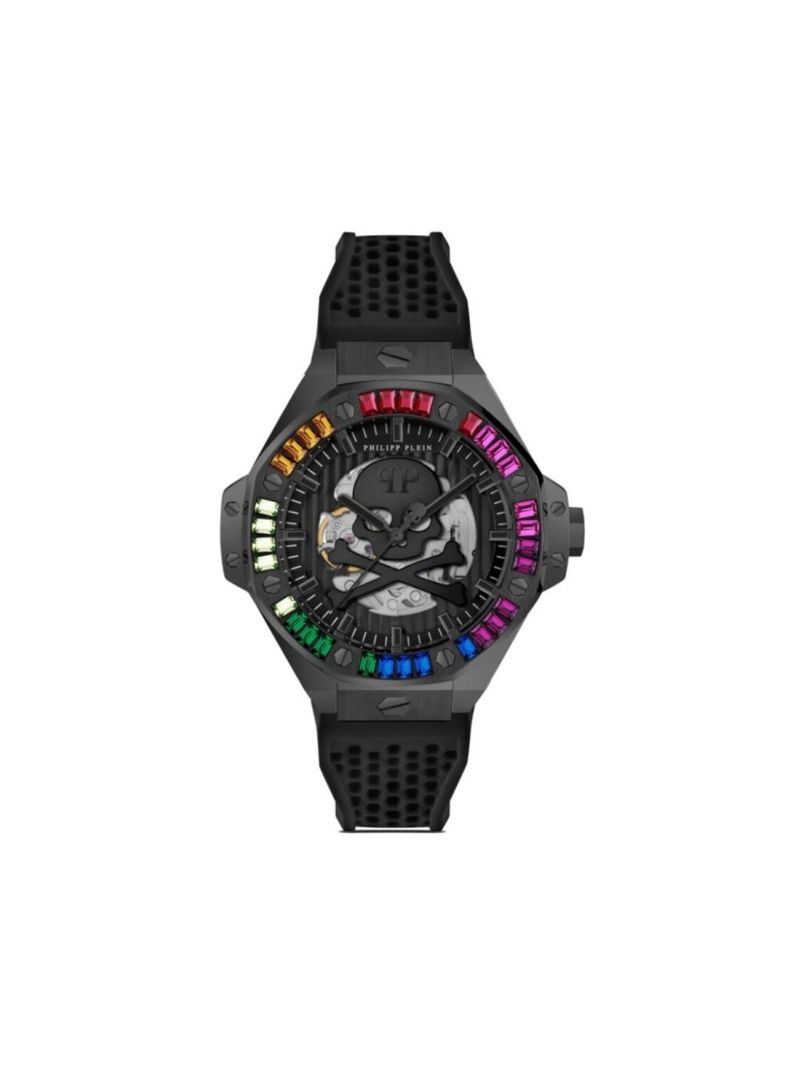 

Philipp Plein наручные часы $Keleton Royal 46 мм, черный