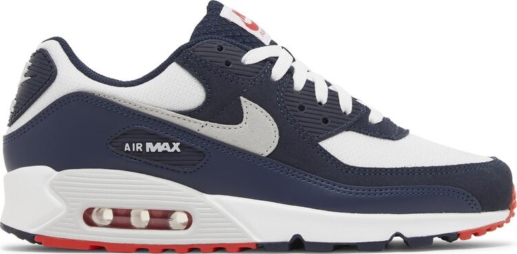 

Кроссовки Air Max 90 'Obsidian Track Red', синий