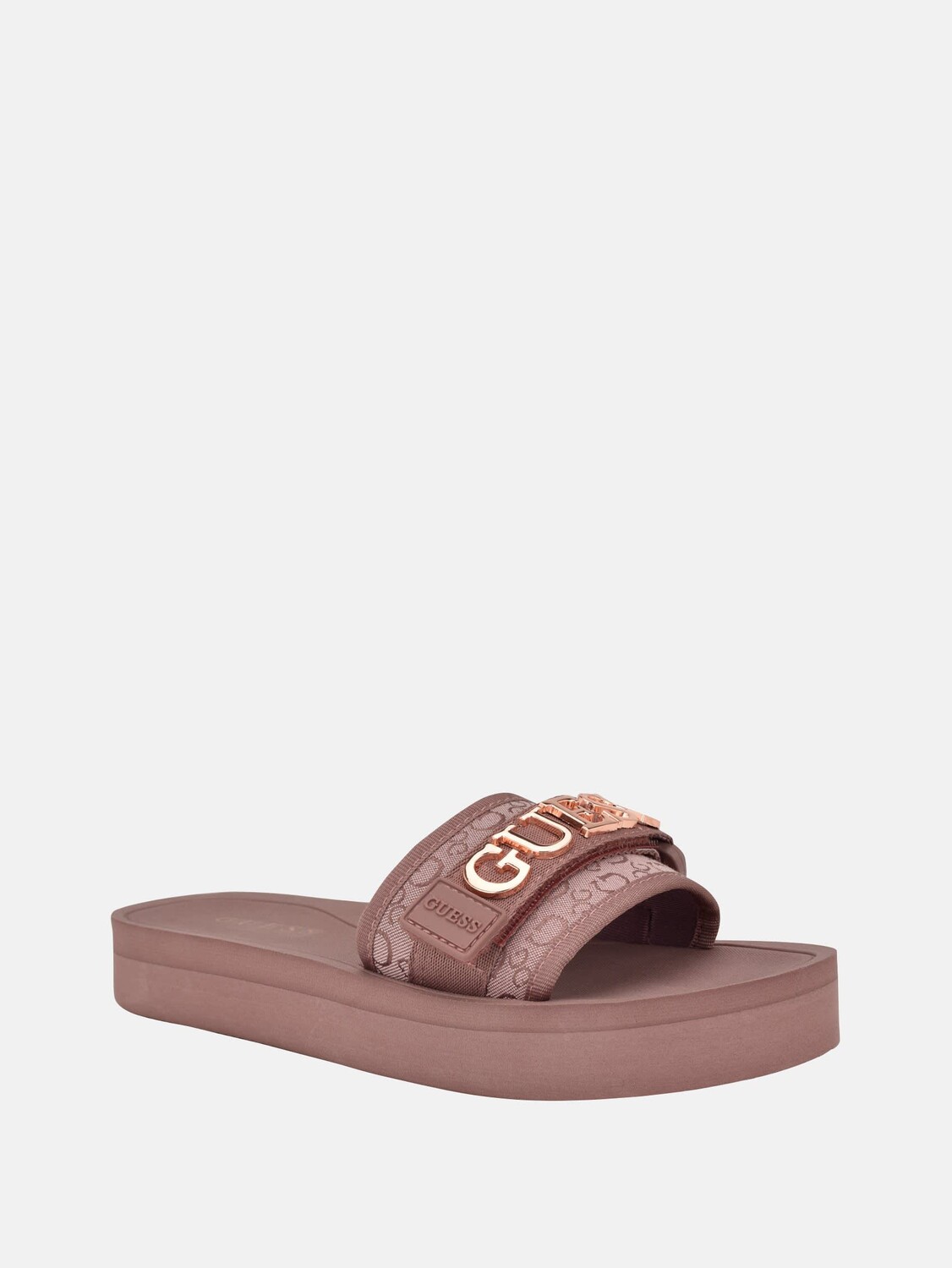 

Сандалии Peers с логотипом Guess Factory, цвет Roasted Chestnut