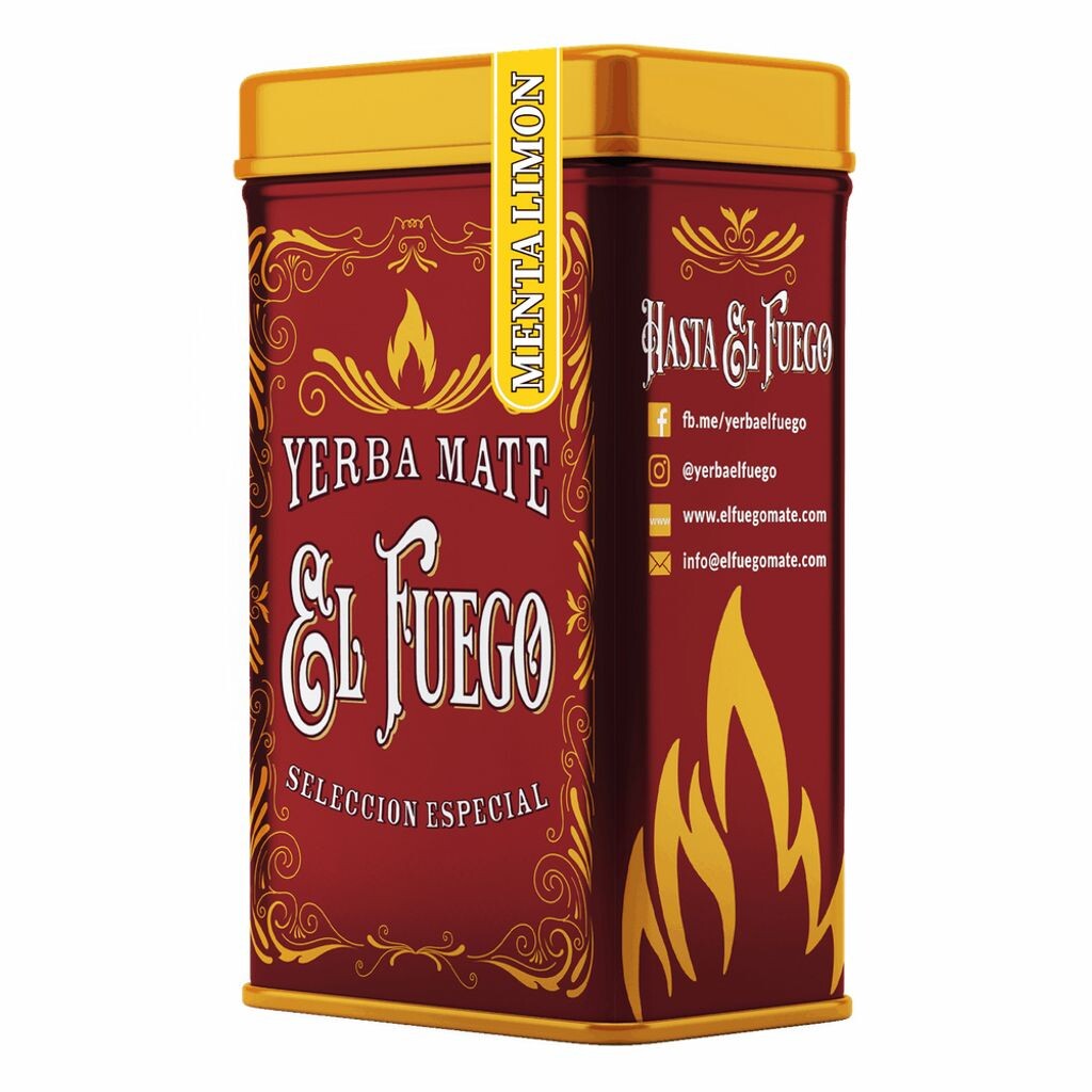 

Йербера - банка + El Fuego Menta Limon 0,5 кг