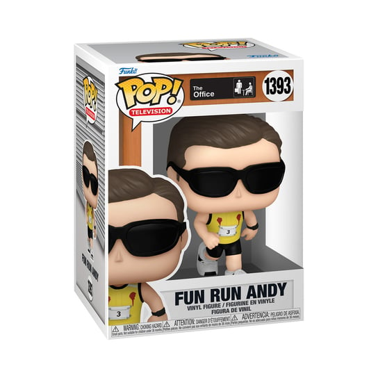 Funko POP! Телевидение, коллекционная фигурка, The Office, Fun Run Andy tsptr fun run