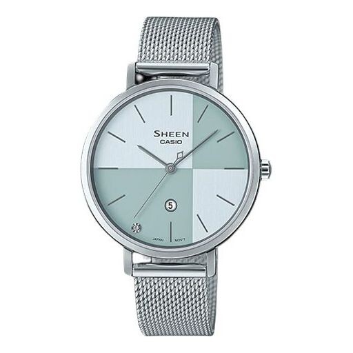 

Часы Casio Sheen Sapphire Crystal Analog Watch 'Blue Silver', синий