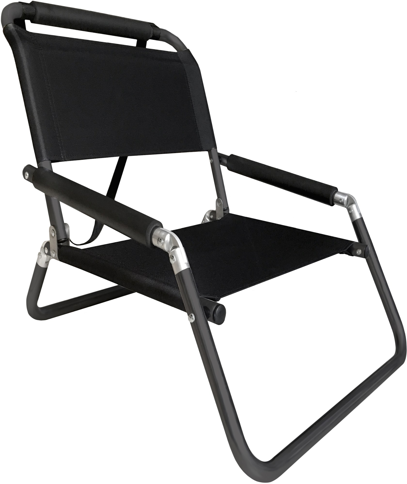 Пляжный стул XL Neso, черный promotion outdoor folding portable beach chairs sun chair sea chair beach