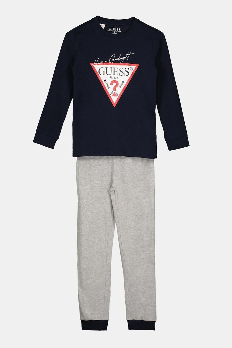 

Длинная пижама с логотипом Guess, серый