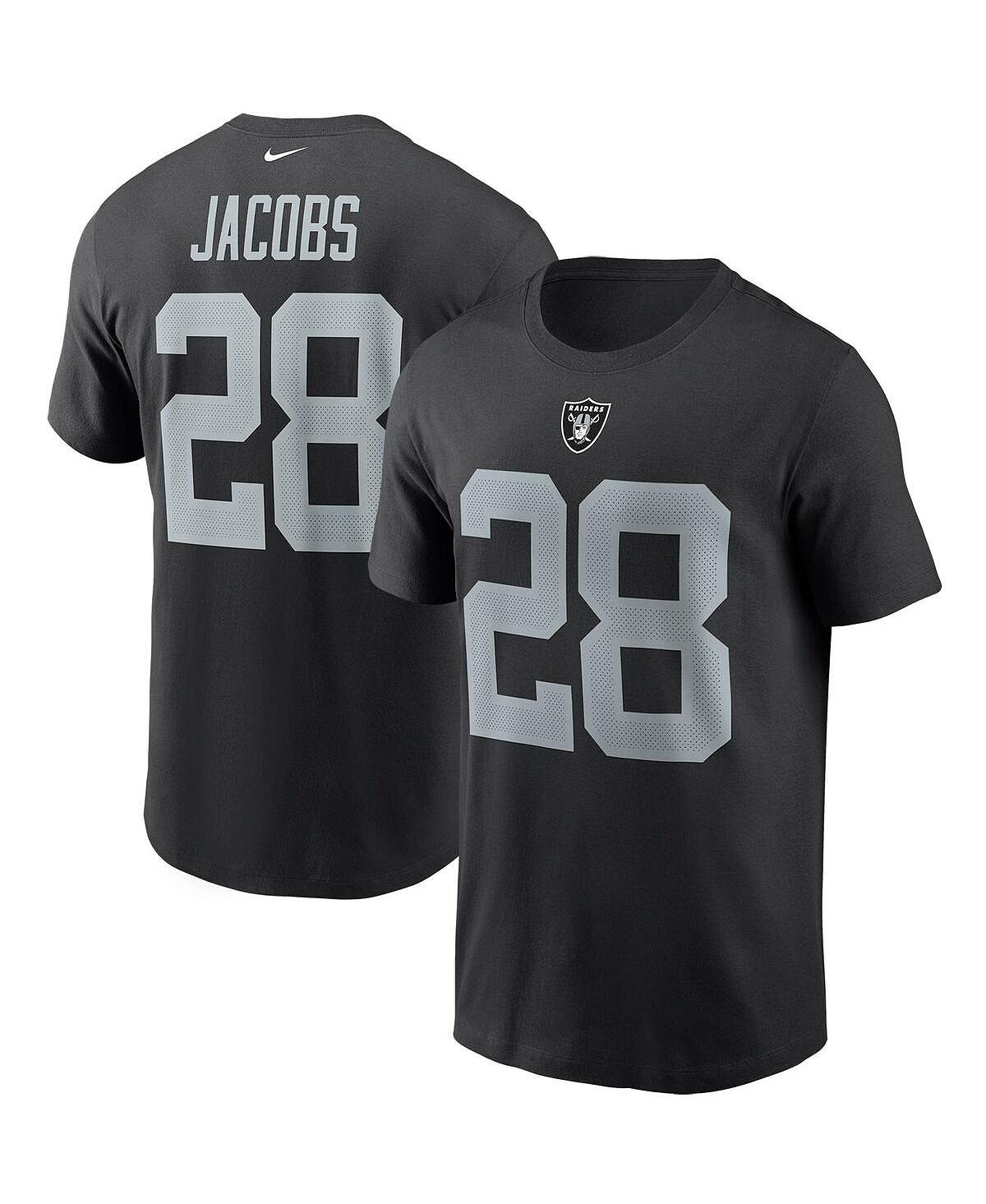 цена Мужская футболка с надписью Las Vegas Raiders Pride, именем и номером Джош Джейкобс Nike