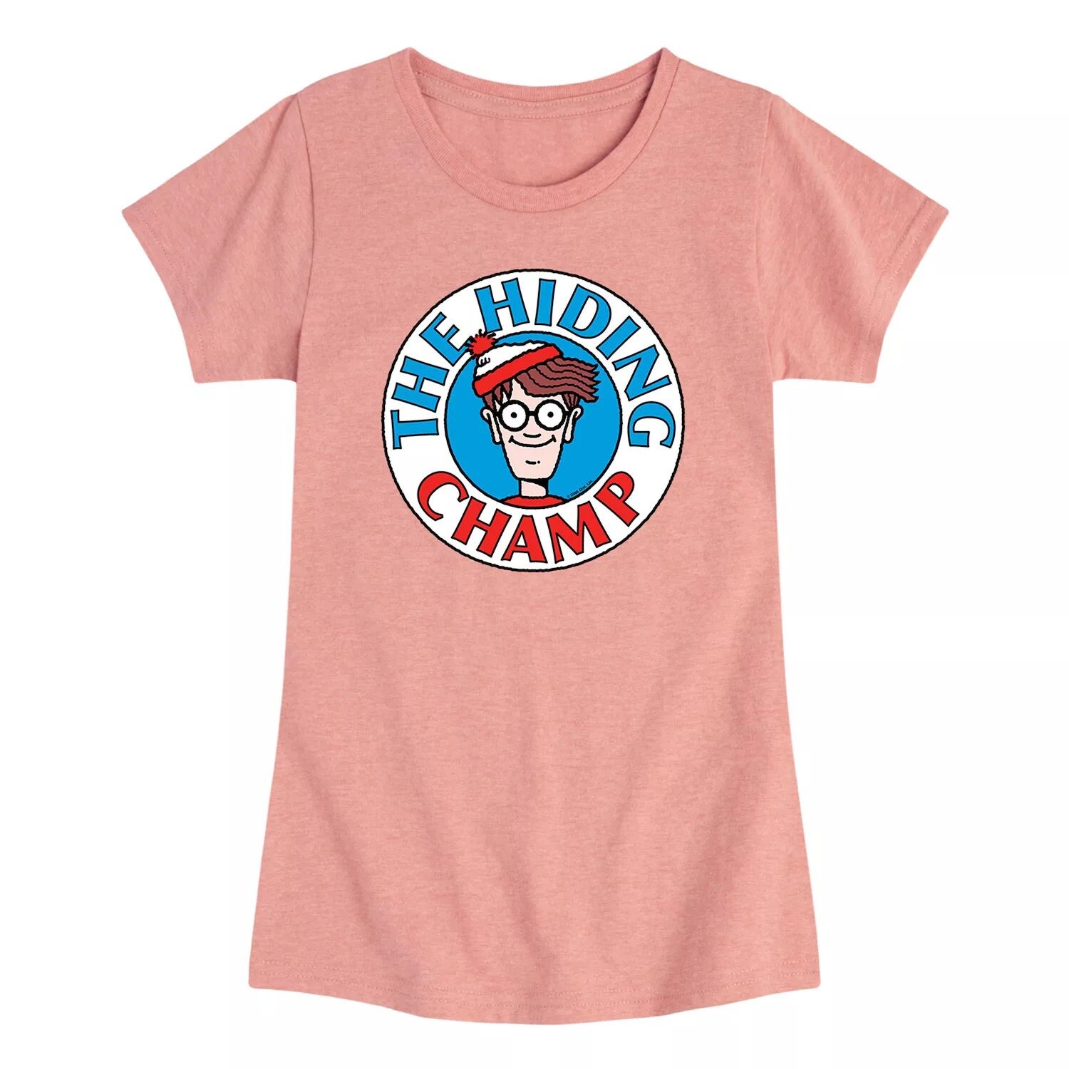 

Футболка «Whers Waldo Hiding Champ» для девочек 7–16 лет Licensed Character