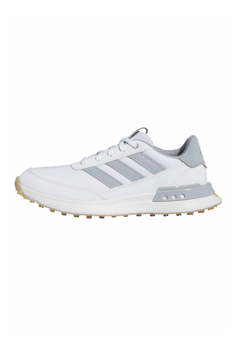 Обувь для гольфа Adidas, облачно-белый ореол, серебряная резинка стабилизирующие кроссовки adidas облачно белое ядро черная резинка