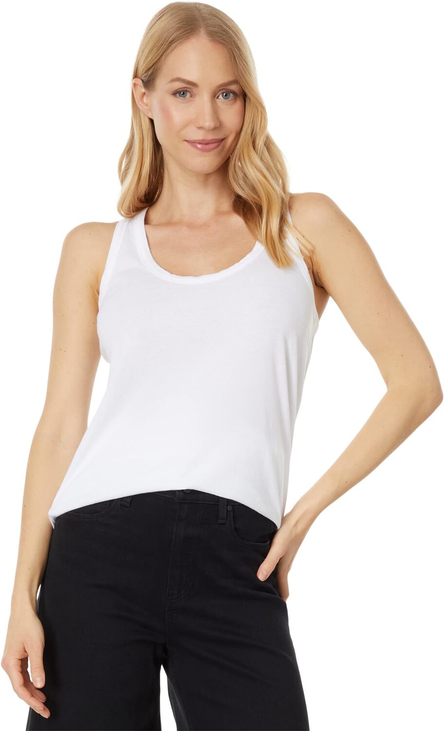 

Майка Rib Mix T-Back Tank bobi Los Angeles, белый